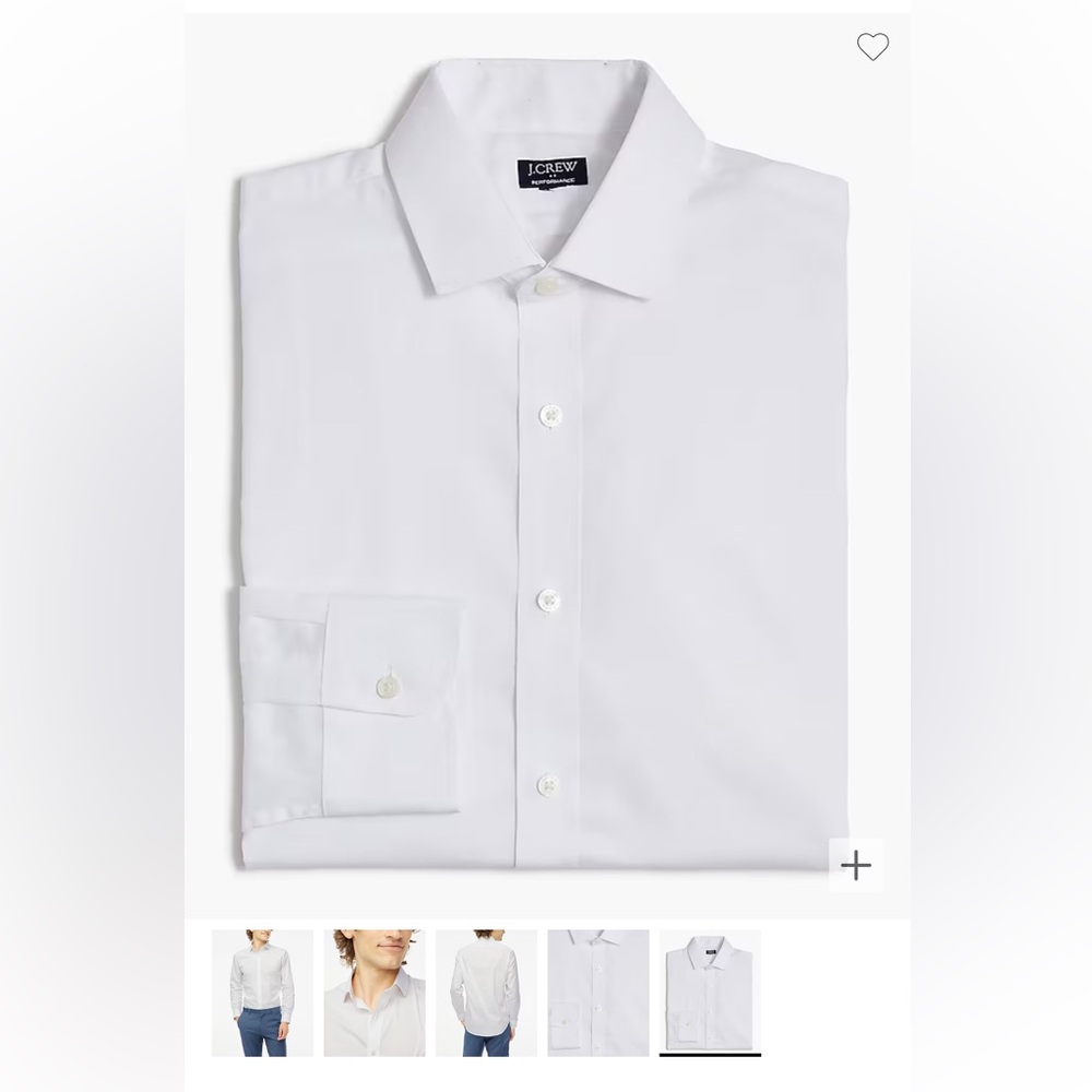 J. Crew tailored performance dress shirt